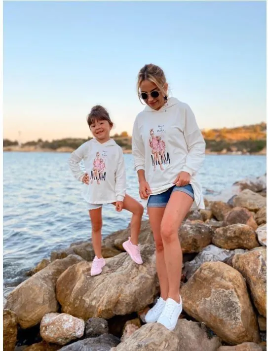 Minigimin Cicileri Anne Kız Sweat Kombin (Tekli Fiyattır)