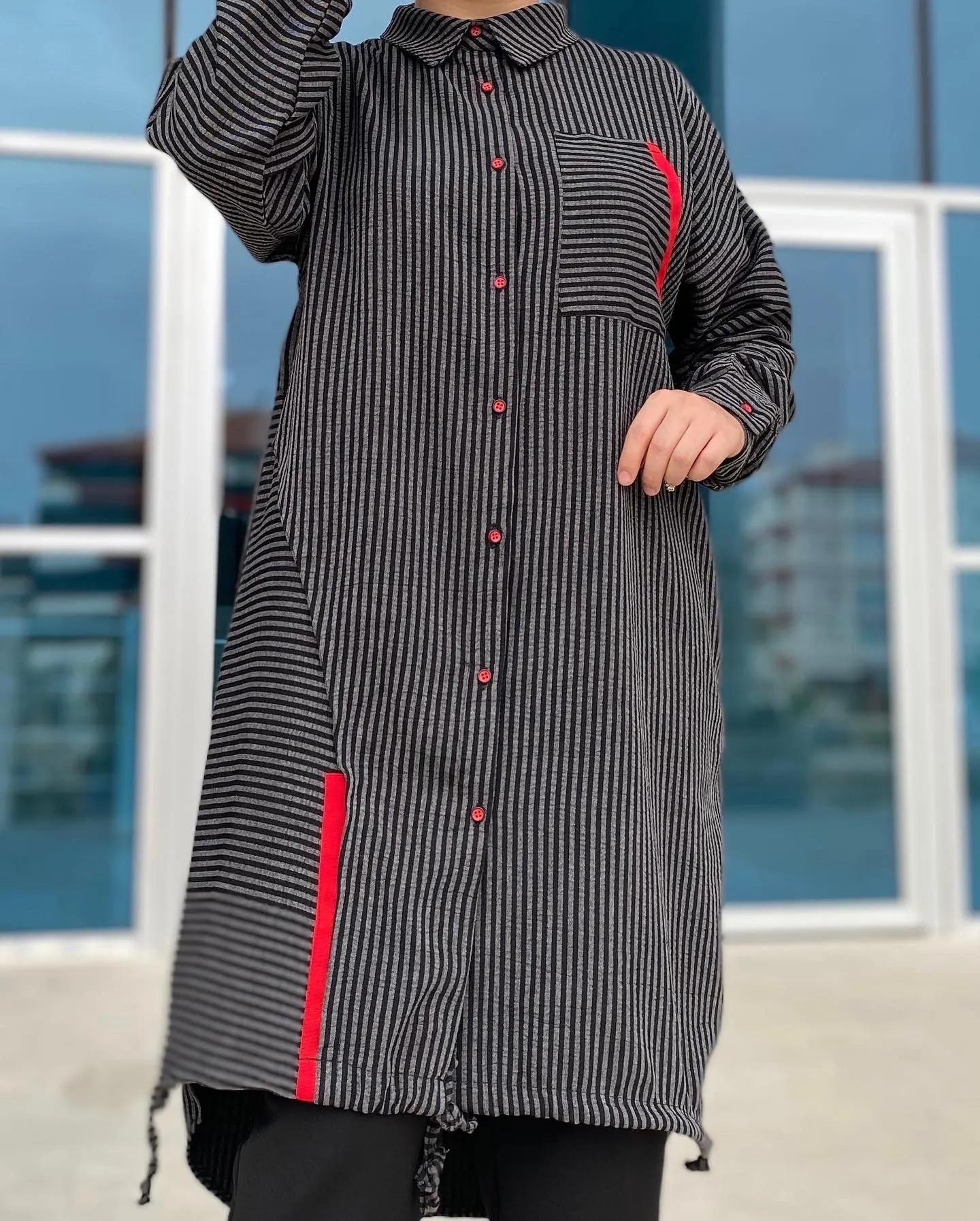 Poplin Spor tunik