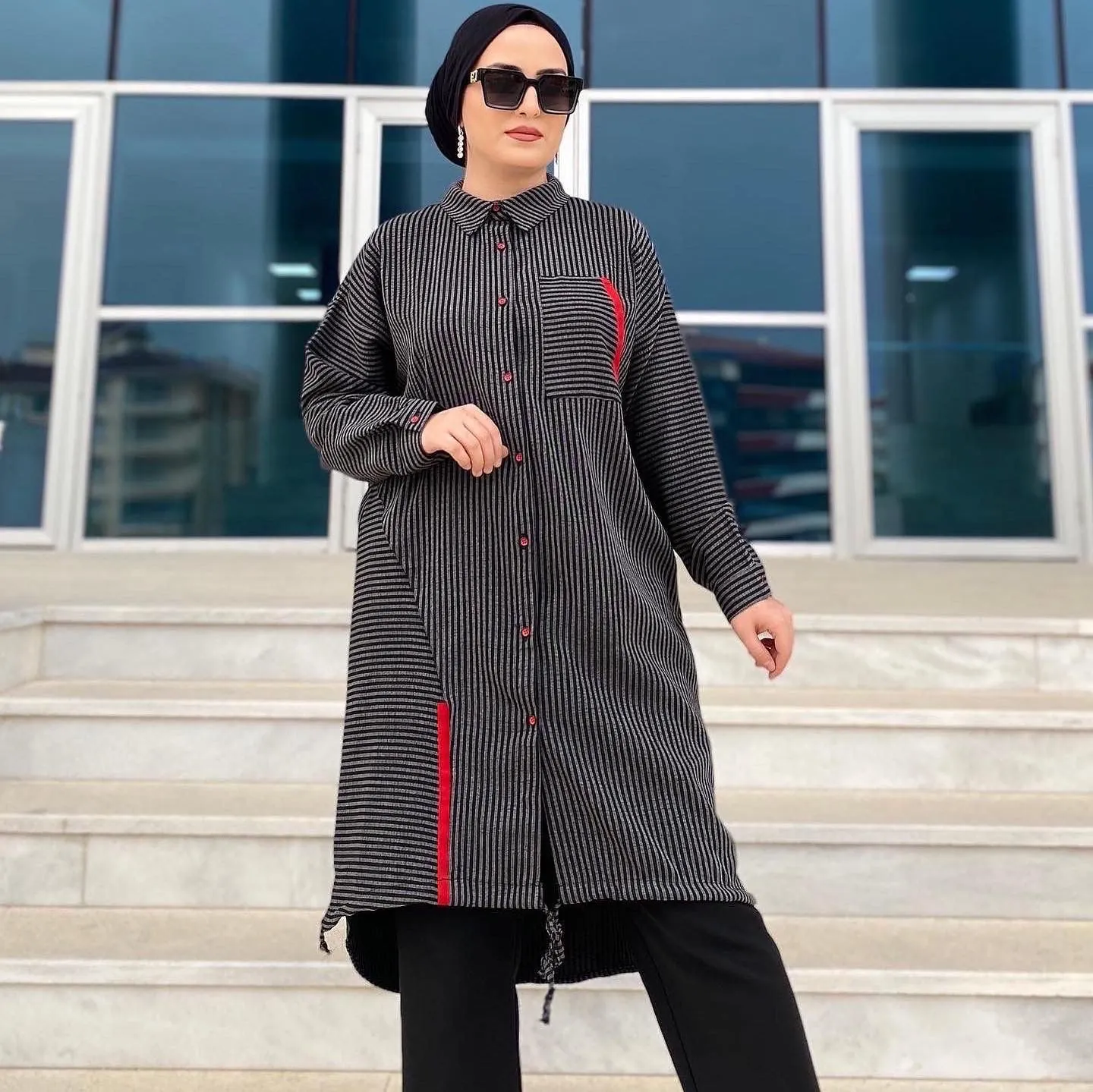 Poplin Spor tunik
