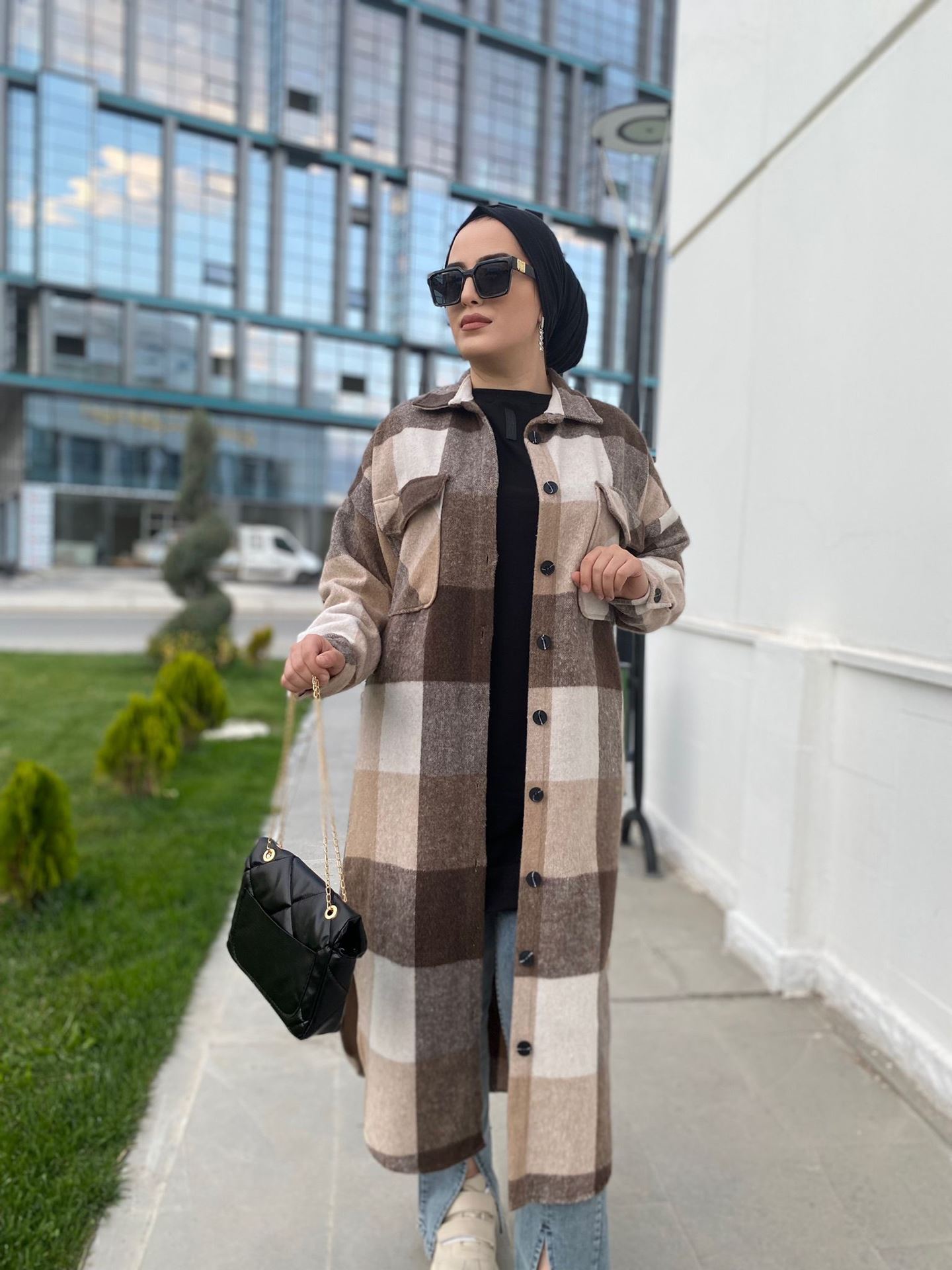 Uzun Oduncu Gömlek / Kap