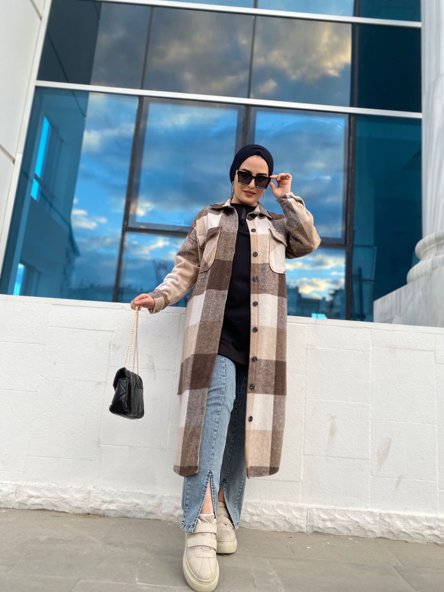 Uzun Oduncu Gömlek / Kap