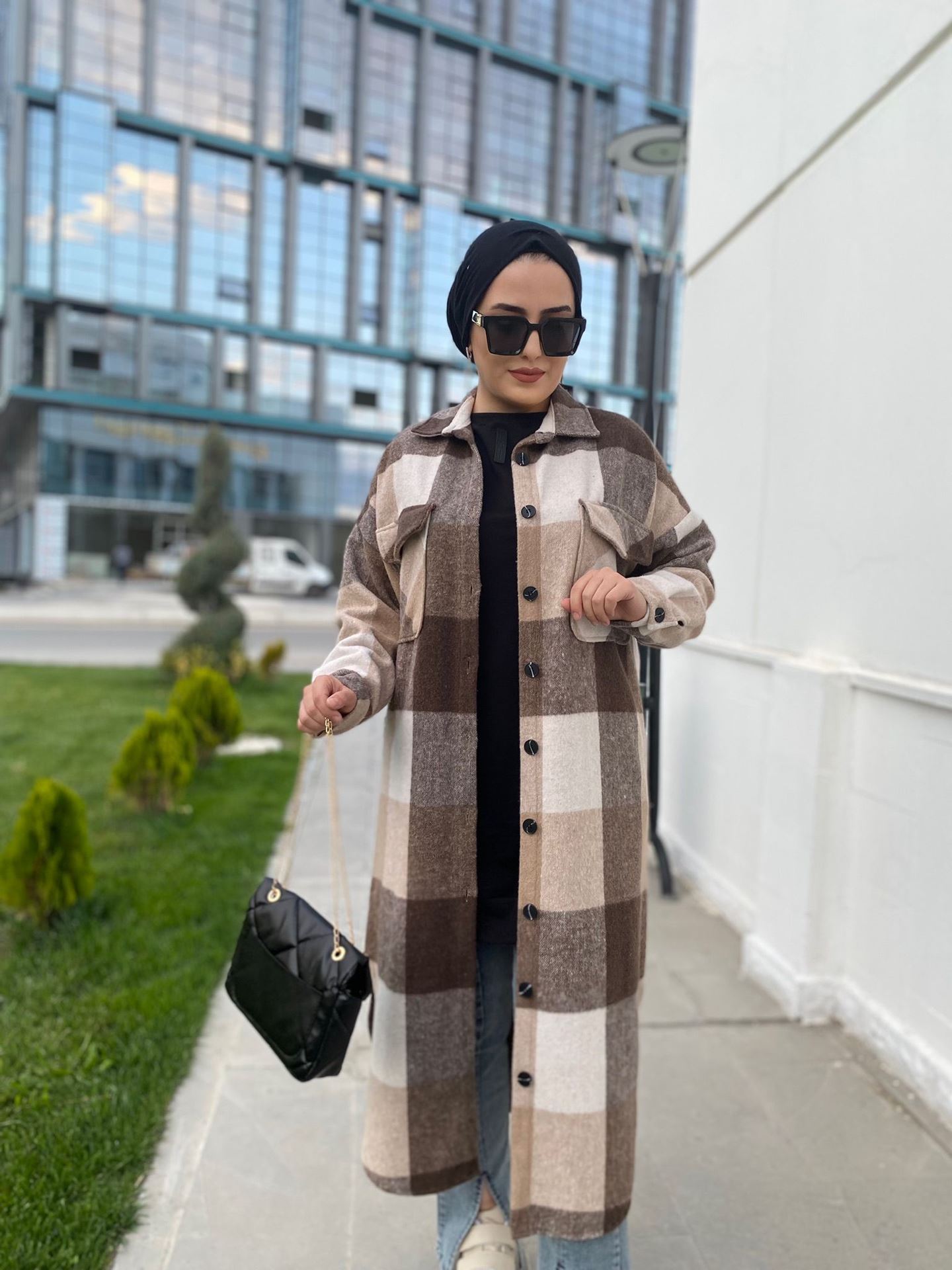 Uzun Oduncu Gömlek / Kap