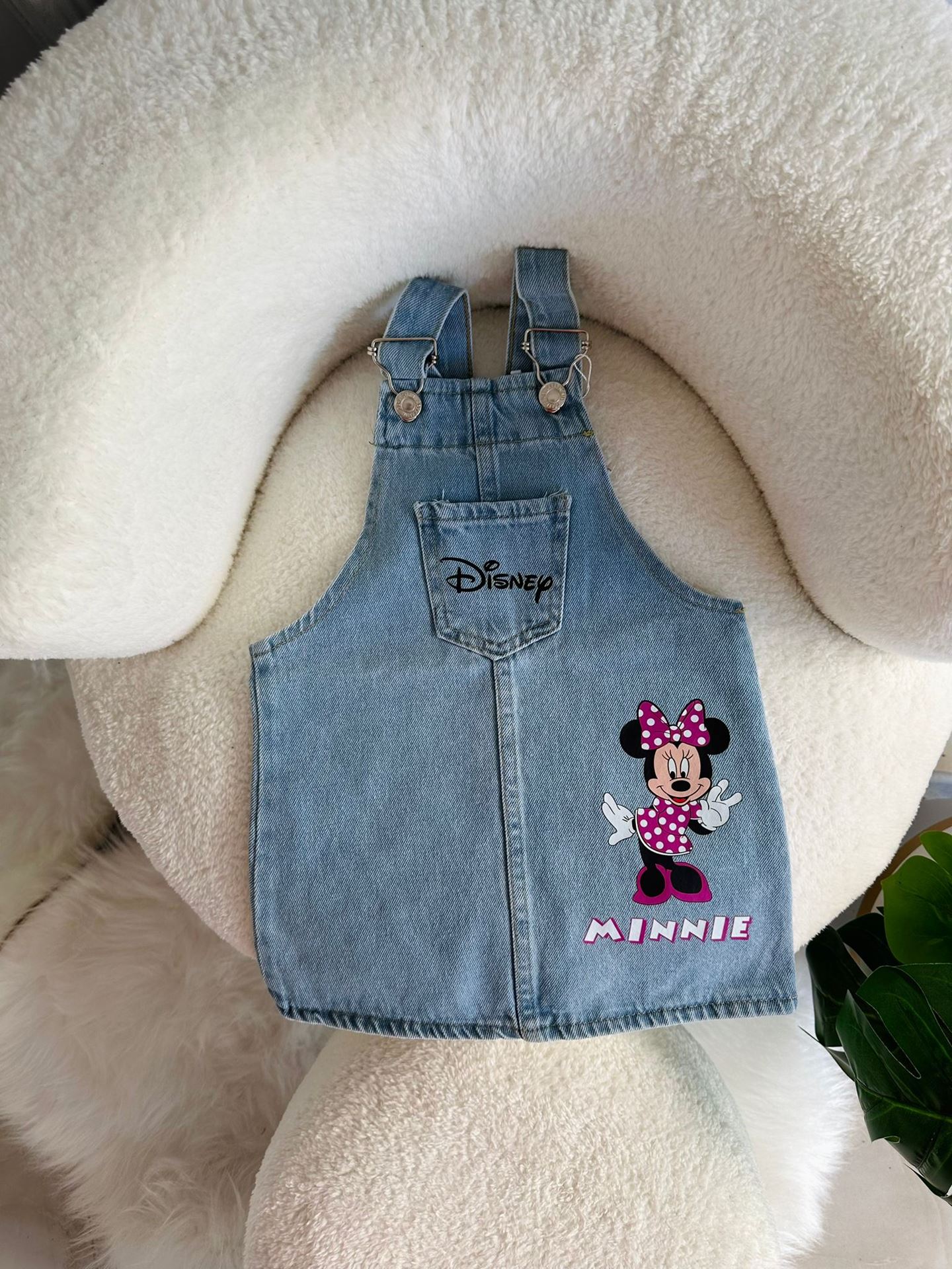 Miniğimin Cicileri Mnn Dsny Baskılı Kız Çocuk Jile - Açık Mavi