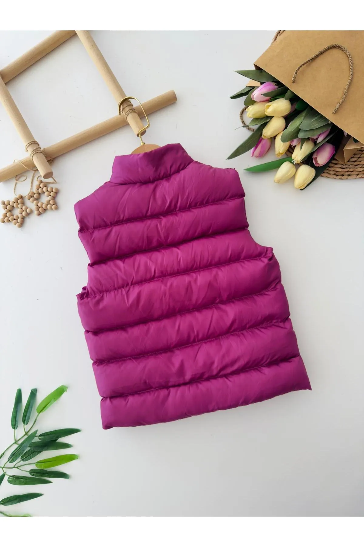 Minigimin Cicileri Cepli  Unisex Şişme Yelek - Mor