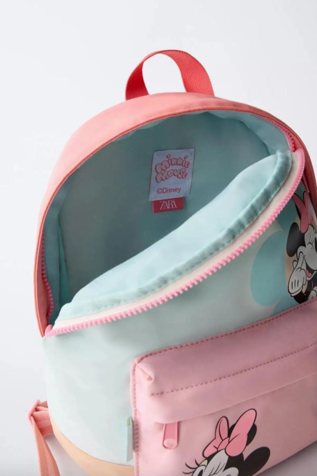 Miniğimin Cicileri Mnn Ms Baskılı Kız Çocuk Sırt Çantası - Pembe