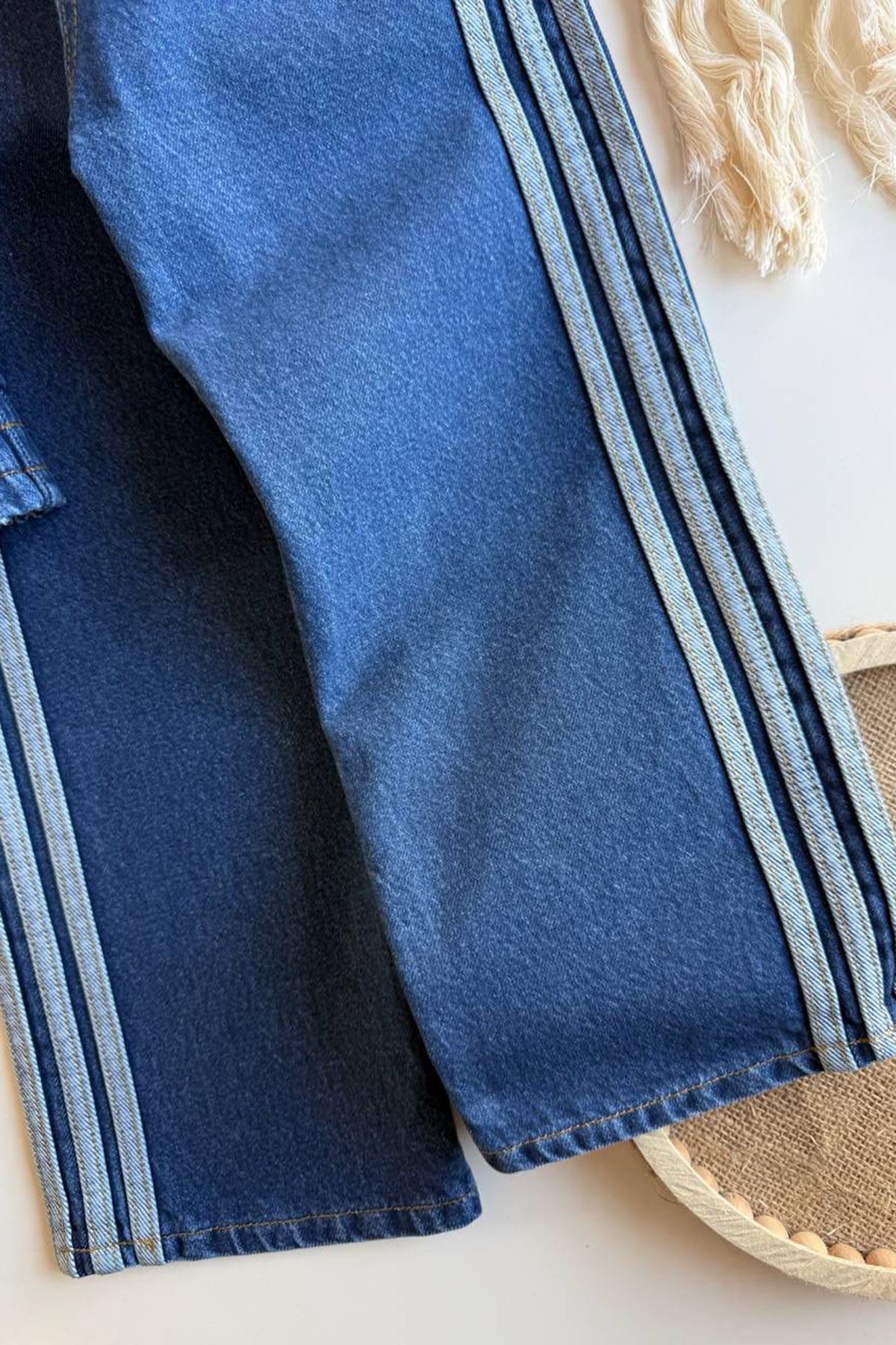 Miniğimin Cicileri We11 Baskılı Spor Kot Erkek Çocuk Takım - Mavi