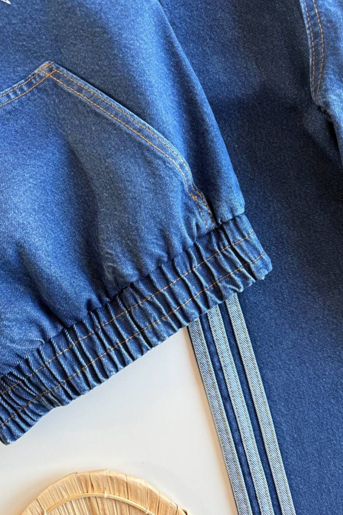 Miniğimin Cicileri We11 Baskılı Spor Kot Erkek Çocuk Takım - Mavi