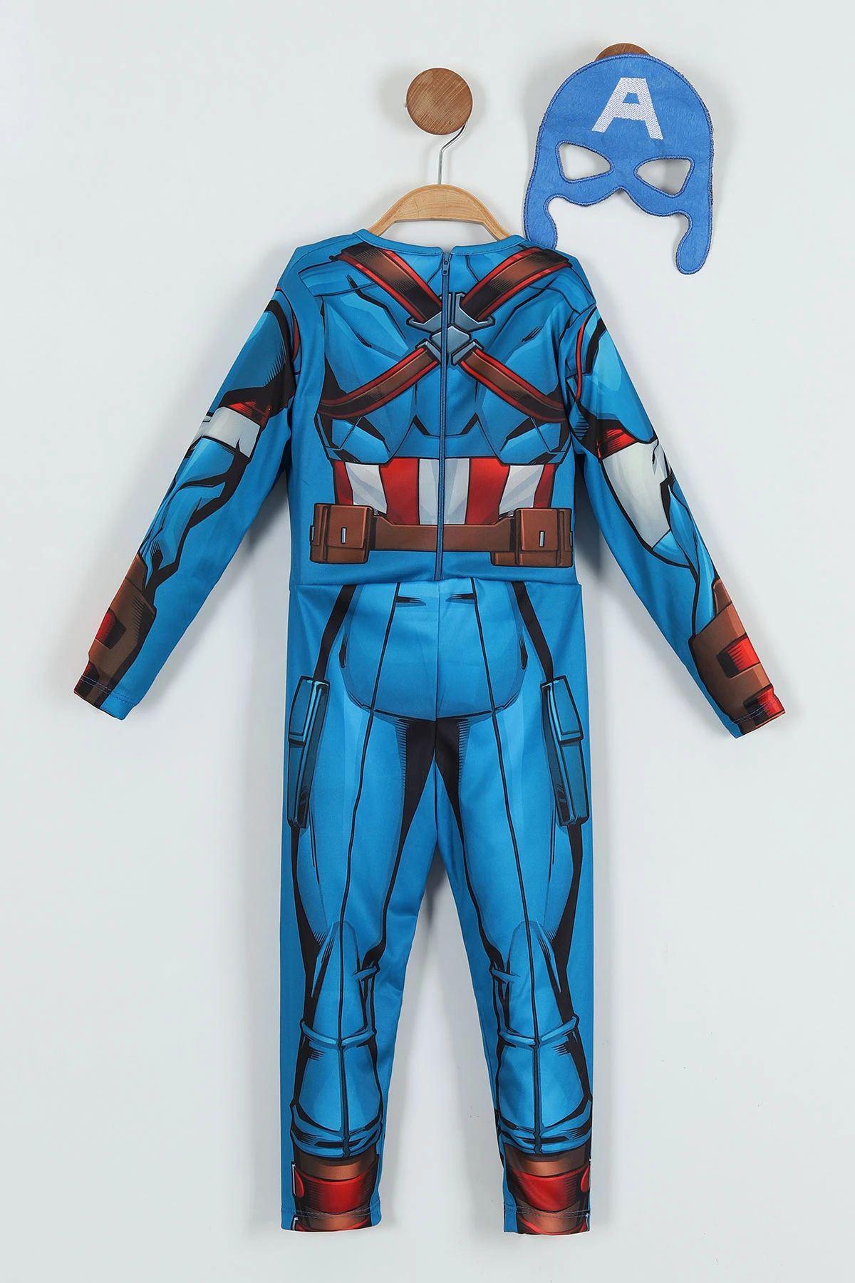 Miniğimin Cicileri Amerikan Baskılı Erkek Çocuk Kostüm - Mavi