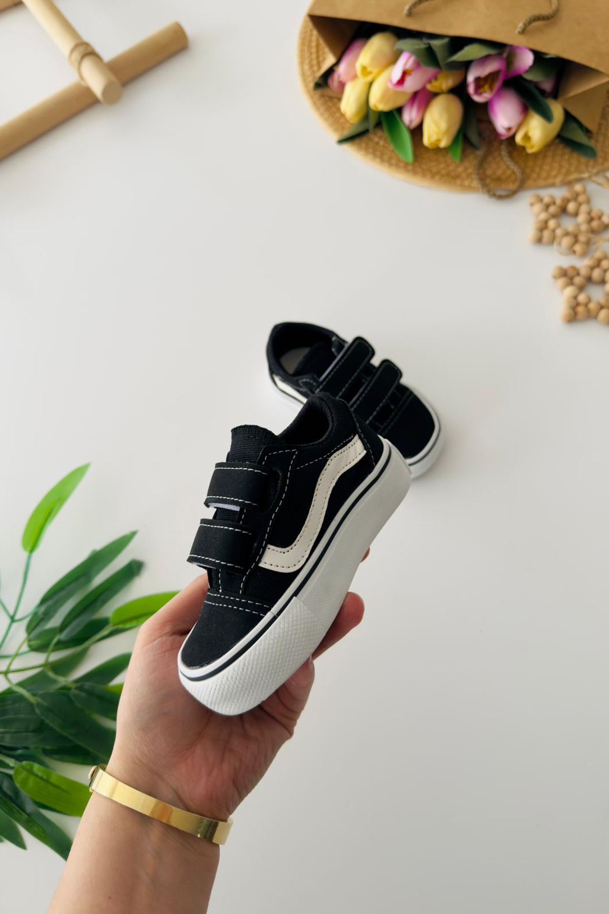 Miniğimin Cicileri Unisex Çocuk Sneaker - Siyah