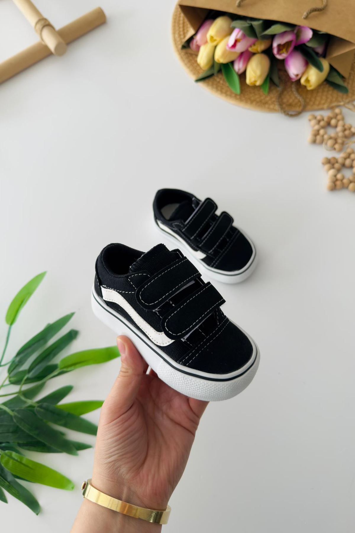 Miniğimin Cicileri Unisex Çocuk Sneaker - Siyah