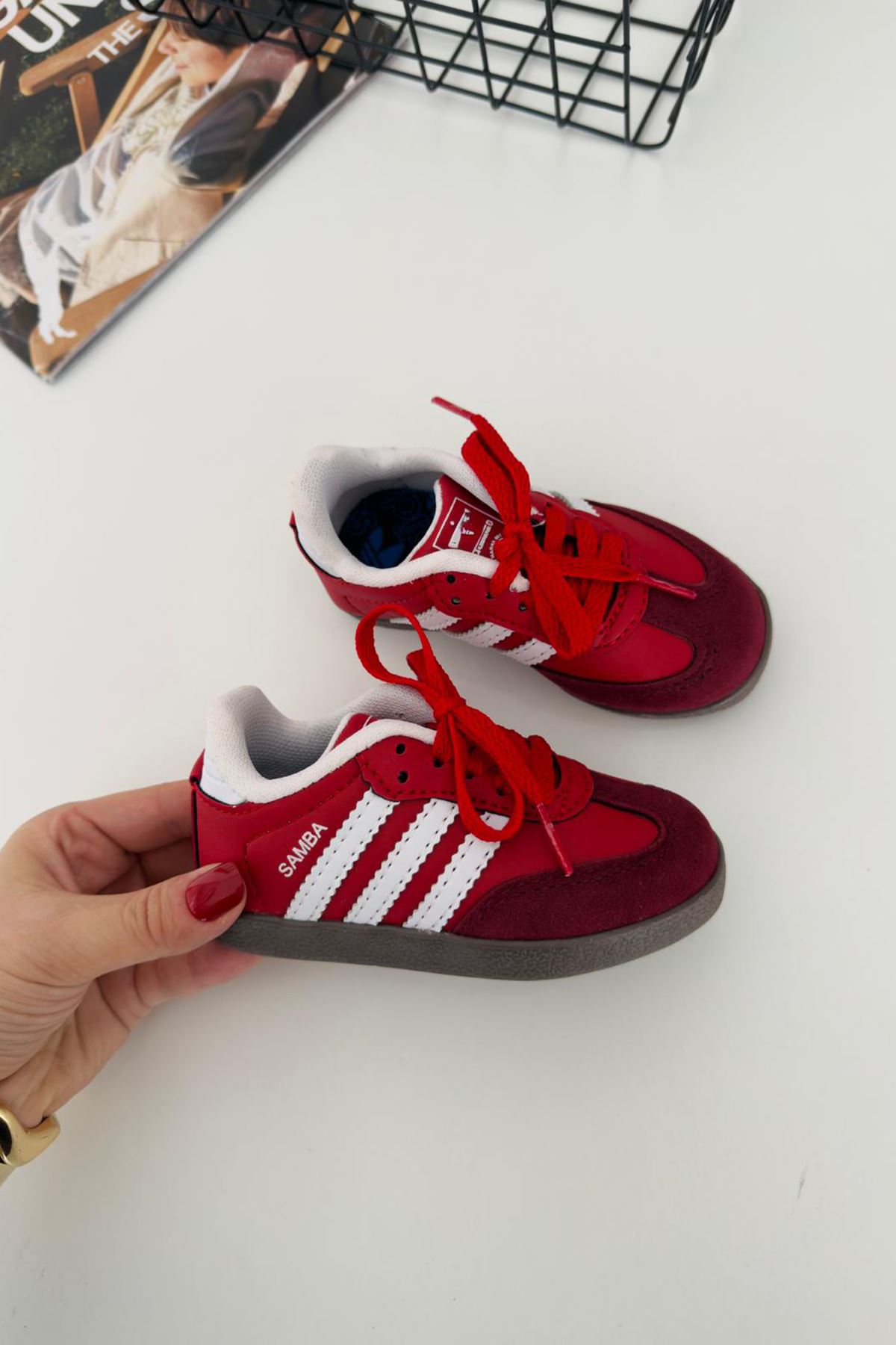 Miniğimin Cicileri Smba Unisex Çocuk Spor Ayakkabı - Kırmızı