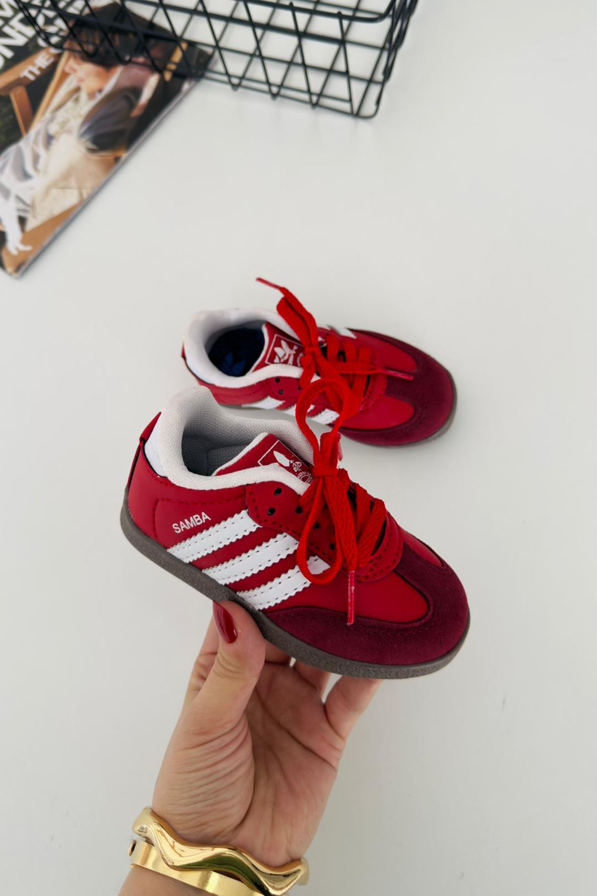 Miniğimin Cicileri Smba Unisex Çocuk Spor Ayakkabı - Kırmızı