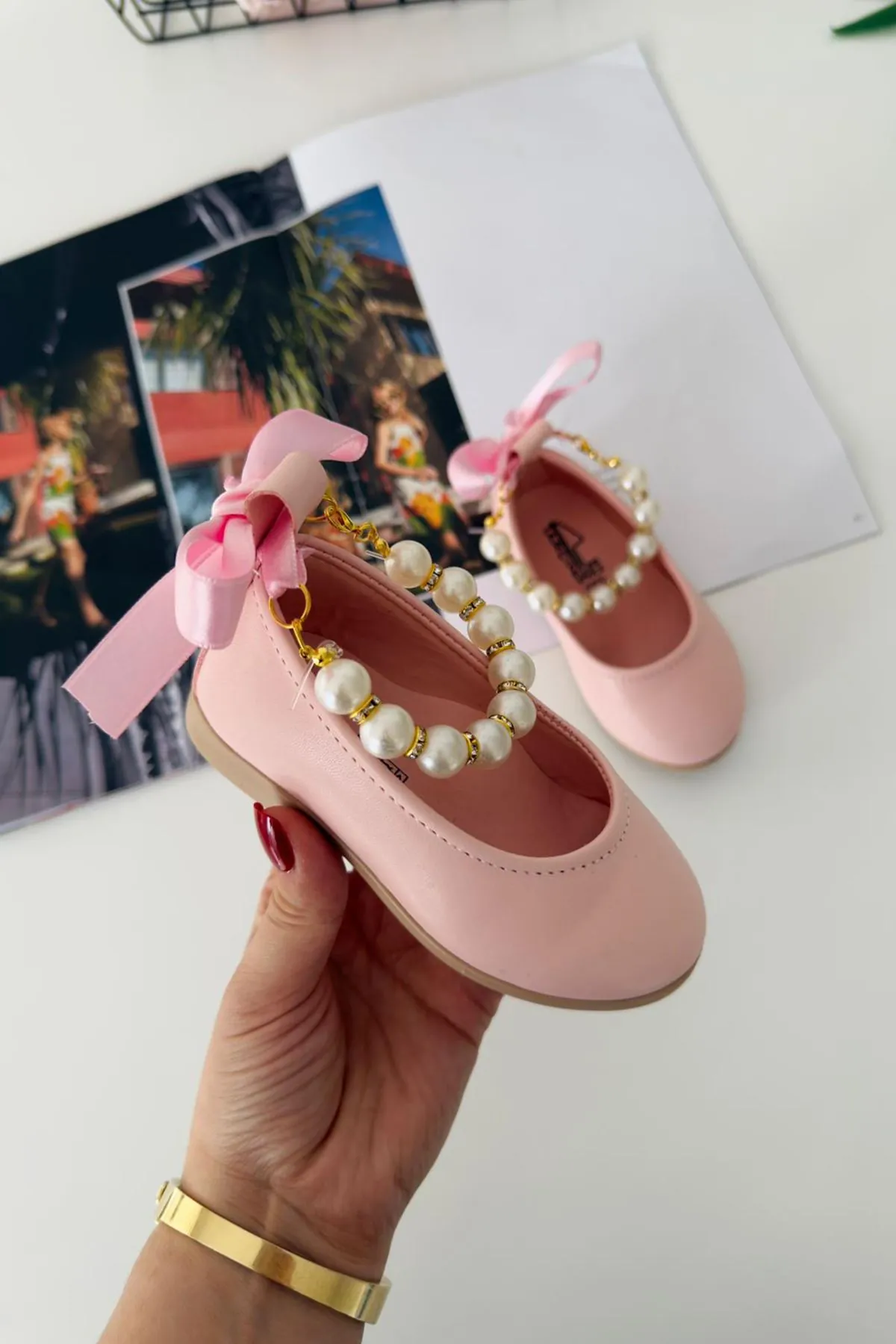 Miniğimin Cicileri İncili Çocuk Babet - Pembe