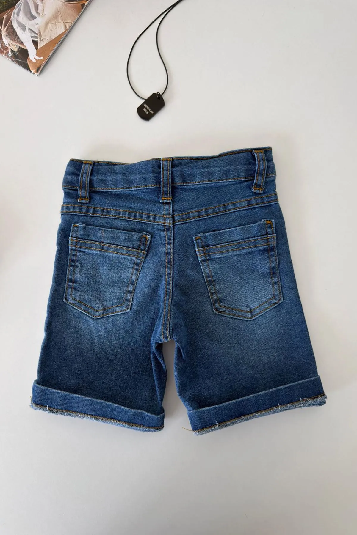 Miniğimin Cicileri Casual Style Kolyeli Erkek Çocuk 4 lü Takım - Haki