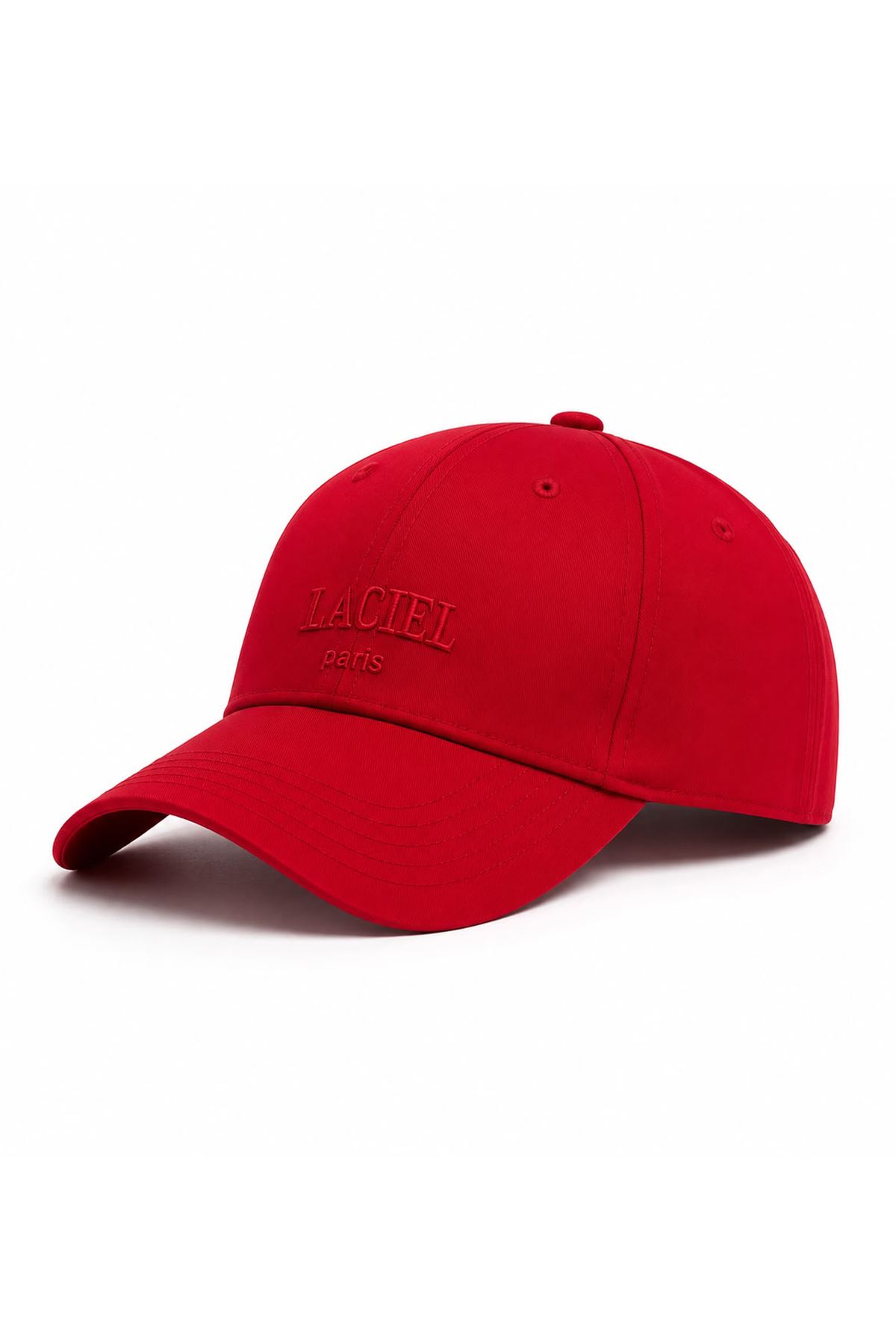 Miniğimin Cicileri Laciel İşlemeli Unisex Çocuk Şapka - Kırmızı