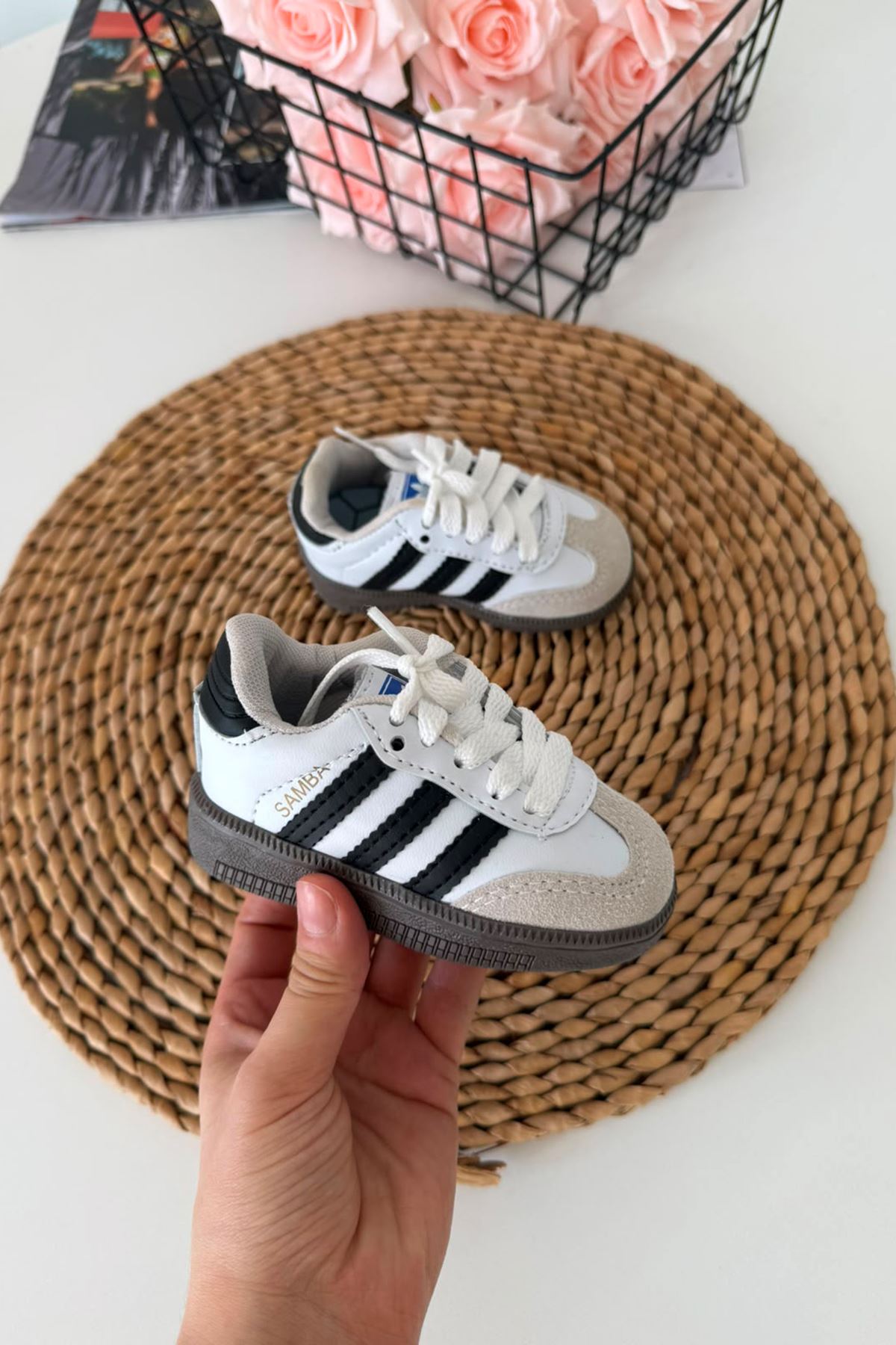 Miniğimin Cicileri Smba Unisex Çocuk Spor Ayakkabı - Beyaz