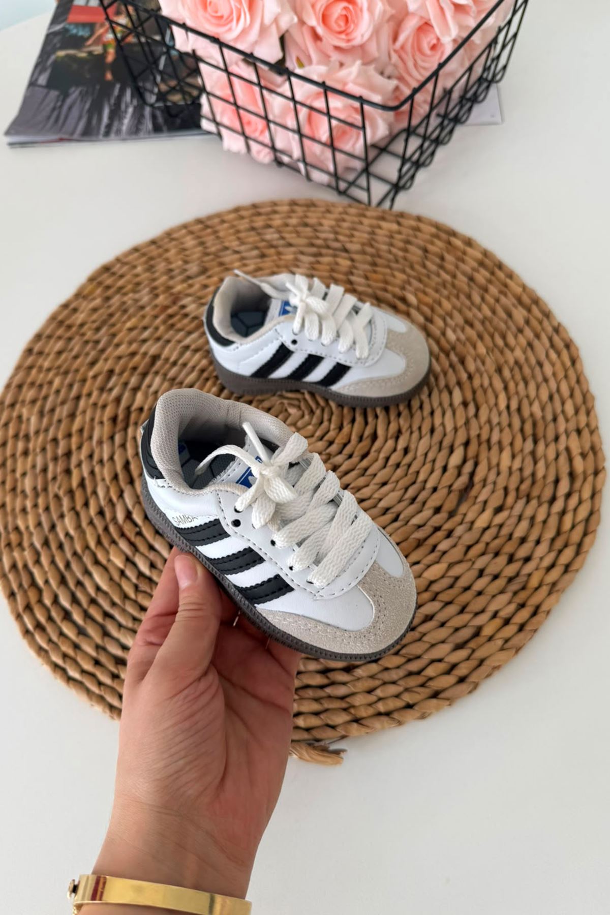 Miniğimin Cicileri Smba Unisex Çocuk Spor Ayakkabı - Beyaz