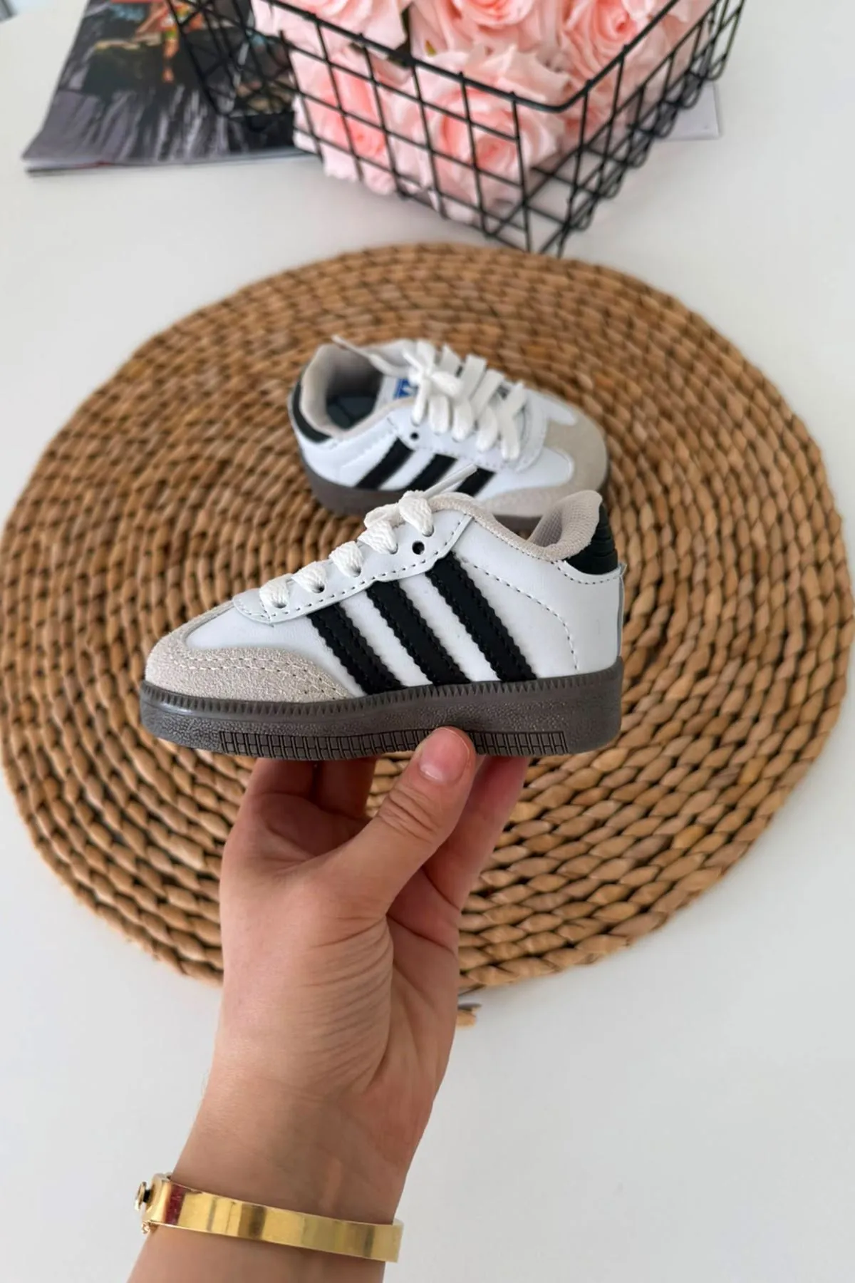 Miniğimin Cicileri Smba Unisex Çocuk Spor Ayakkabı - Beyaz