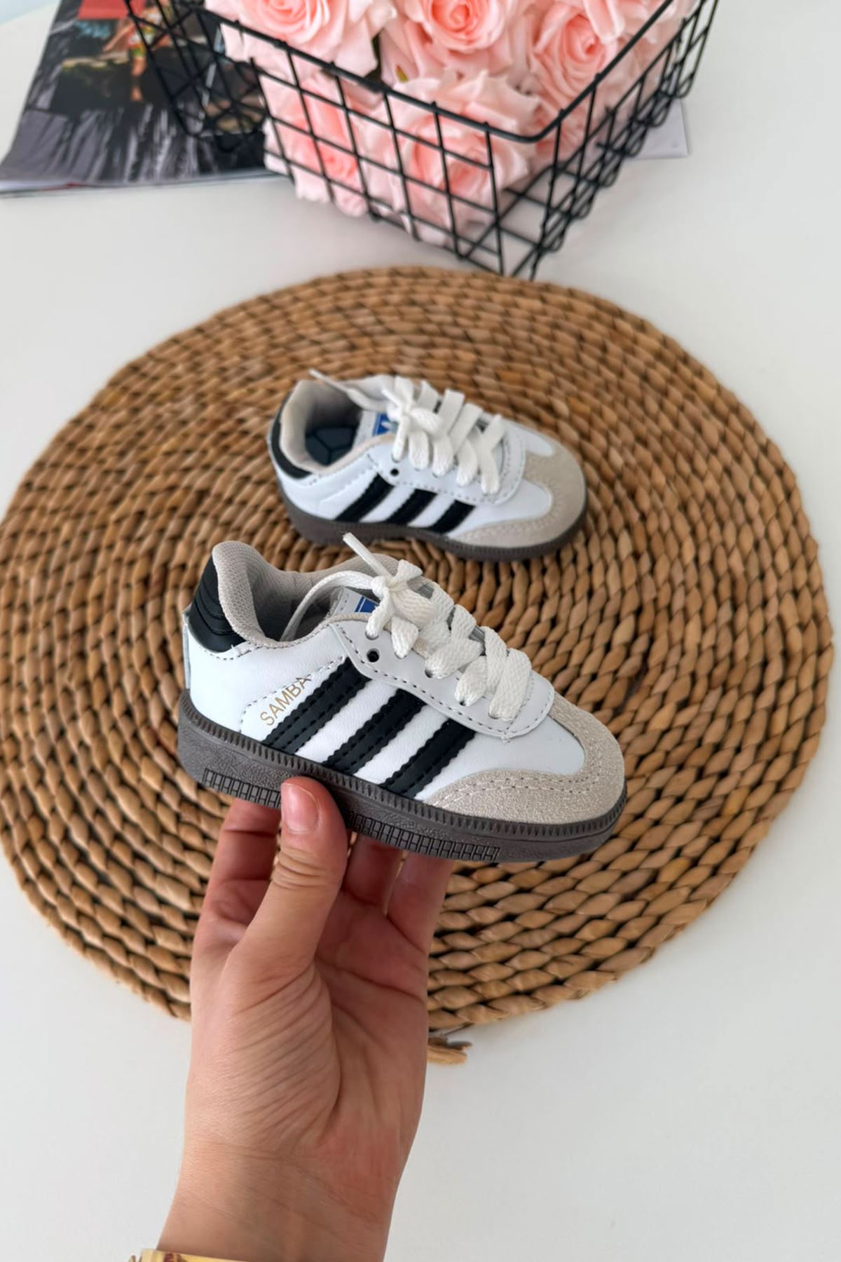 Miniğimin Cicileri Smba Unisex Çocuk Spor Ayakkabı - Beyaz