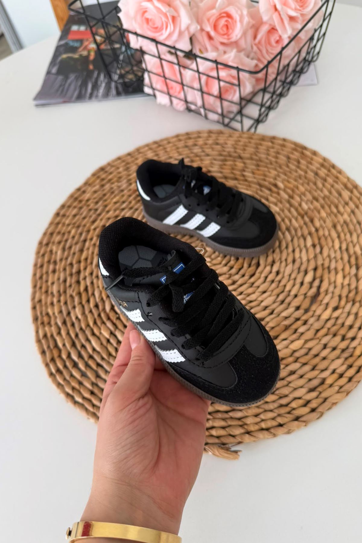 Miniğimin Cicileri Smba Unisex Çocuk Spor Ayakkabı - Siyah