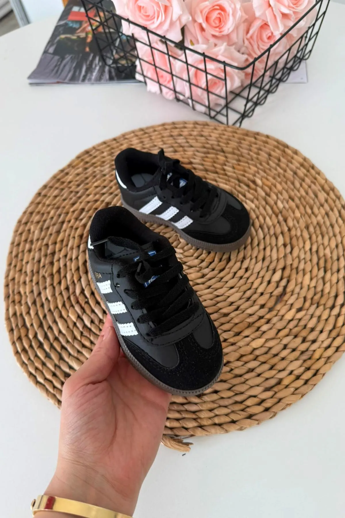 Miniğimin Cicileri Smba Unisex Çocuk Spor Ayakkabı - Siyah