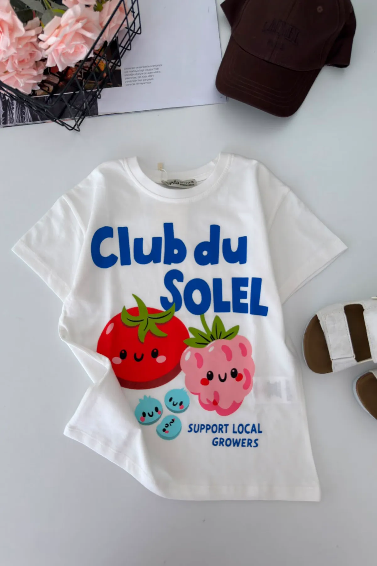 Club Du Solel Çizgili Erkek Çocuk Şort Takım - Mavi