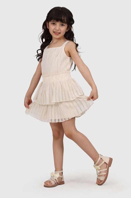 Miniğimin Cicileri 8-14 yaş Romantica Örme Bluz