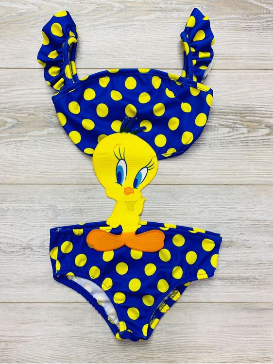 Minigimin Cicileri Twty Desenli Mayokini