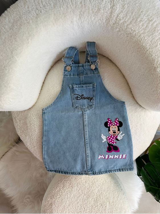 Miniğimin Cicileri Mnn Dsny Baskılı Kız Çocuk Jile - Açık Mavi