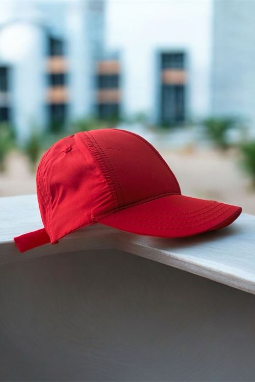 Miniğimin Cicileri (9-15 Yaş) Minimal Curve Unisex Spor Kep Şapka - Kırmızı