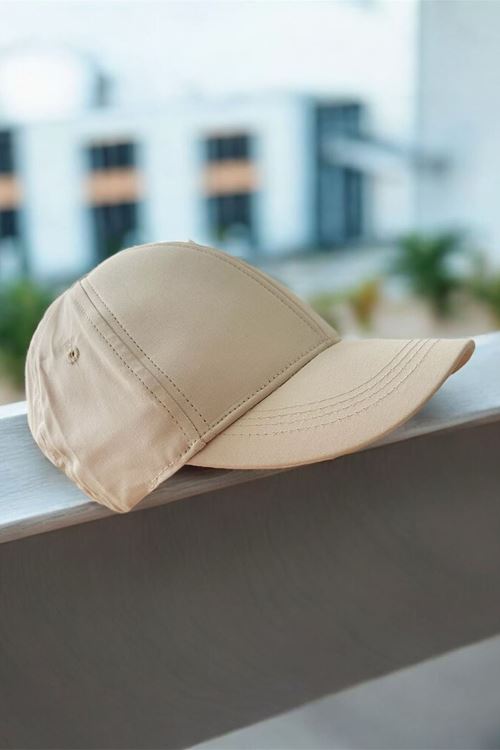 Miniğimin Cicileri (9-15 Yaş) Minimal Curve Unisex Spor Kep Şapka - Bej