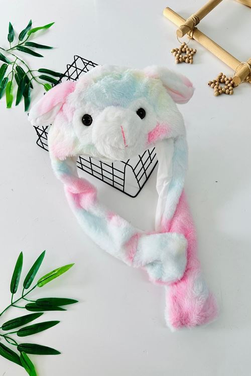 Miniğimin Cicileri 3D Renkli  Hareketli Eğlenceli Çocuk Kulaklık - Pembe