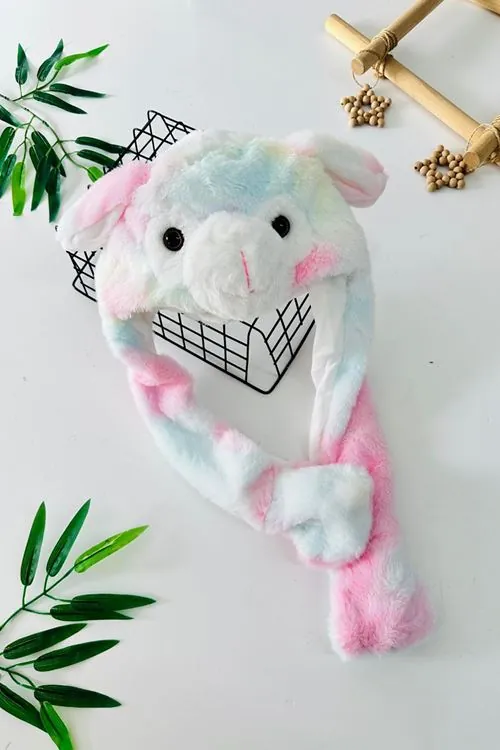 Miniğimin Cicileri 3D Renkli  Hareketli Eğlenceli Çocuk Kulaklık - Pembe
