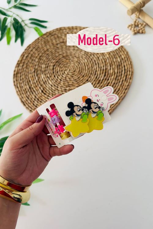 Miniğimin Cicileri Mnn Karakterli Klips ve Mandal Set Toka