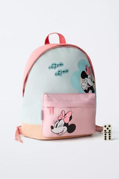 Miniğimin Cicileri Mnn Ms Baskılı Kız Çocuk Sırt Çantası - Pembe