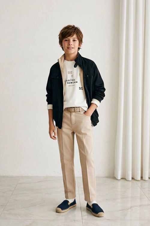 Miniğimin Cicileri Çift Taraflı Nova Kumaş Armalı Ceketli Erkek Çocuk 3’lü Kombin Takım - Lacivert