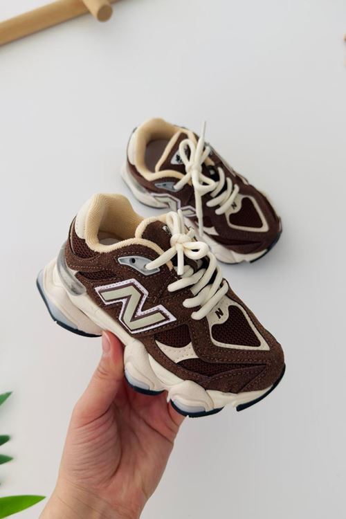 Miniğimin Cicileri Nb Unisex Spor Ayakkabı - Kahverengi