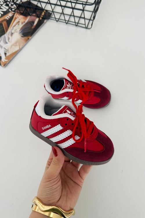 Miniğimin Cicileri Smba Unisex Çocuk Spor Ayakkabı - Kırmızı