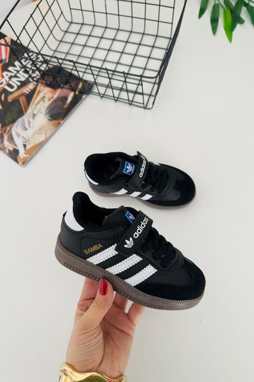 Miniğimin Cicileri Samba Unisex Çocuk Spor Ayakkabı - Siyah