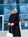 Mevlana Etekli , Yaka Detaylı Alt Üst Takım -Siyah