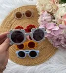 Minigimin cicileri desenli unisex çocuk güneş gözlüğü