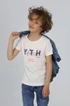 Miniğimin cicileri Smile Unisex Çocuk Denim Gömlek ve Tşört