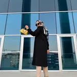 File Detaylı Kapüşonlu Kap