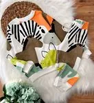Miniğimin Cicileri Animal Zebra 2li Unisex Takım