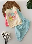 Minigimin Cicileri Bebek Colour Çift Renkli Bebek Takım - Açık Mavi