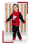 Miniğimin Cicileri Mnn Ms Desenli Polar Pijama Takımı - Kırmızı
