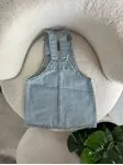 Miniğimin Cicileri Dsnp Dfy Mcky Baskılı Kız Çocuk Kot Jile - Açık Mavi