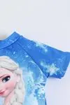 Miniğimin Cicileri 3 Parça Frozen Kız Çocuk Mayo - Mavi