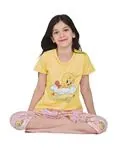 Miniğimin Cicileri Twty Desenli Kapri Kız Çocuk Pijama Takımı - Sarı