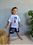 Minigimin Cicileri Snc Thruck Act1 Yazlık 2 li Erkek Takım - Beyaz-Lacivert
